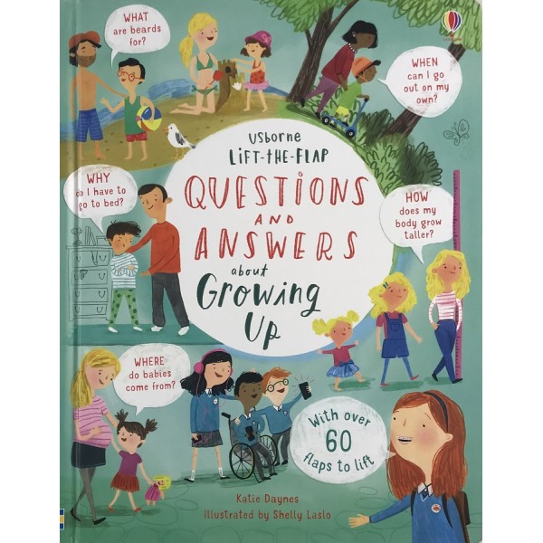 Lift-the-Flap Questions & Answers about Growing Up