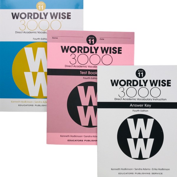 Wordly Wise, Book 11: 3000 Direct Academic Vocabulary Instruction. Черно-белая печать