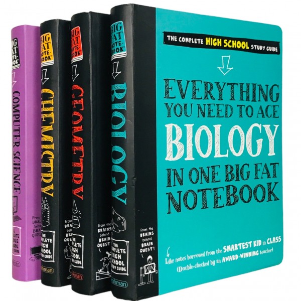 Everything You Need to Ace in One Big Fat Notebook 4 Books Set